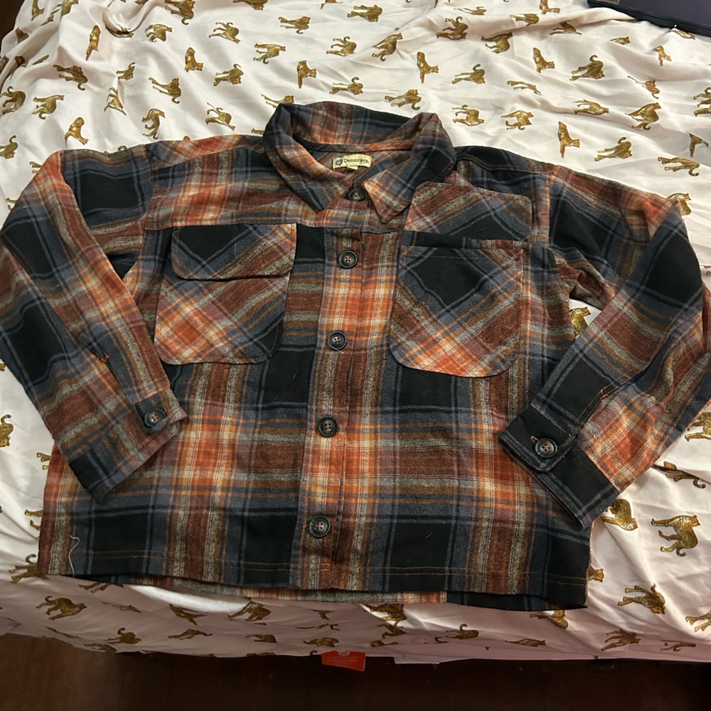 Democracy Multicolor Plaid Shirt
